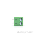 Bloco Terminal de Parafuso Universal 5,0mm Verde 2P